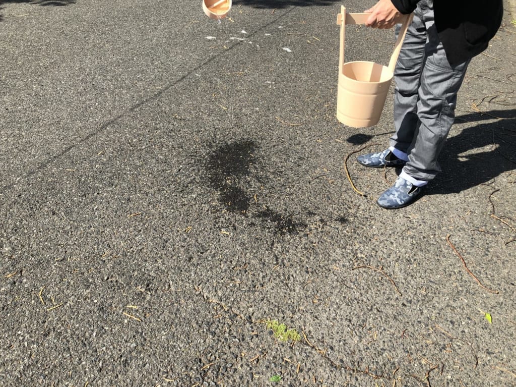 打ち水　イメージ