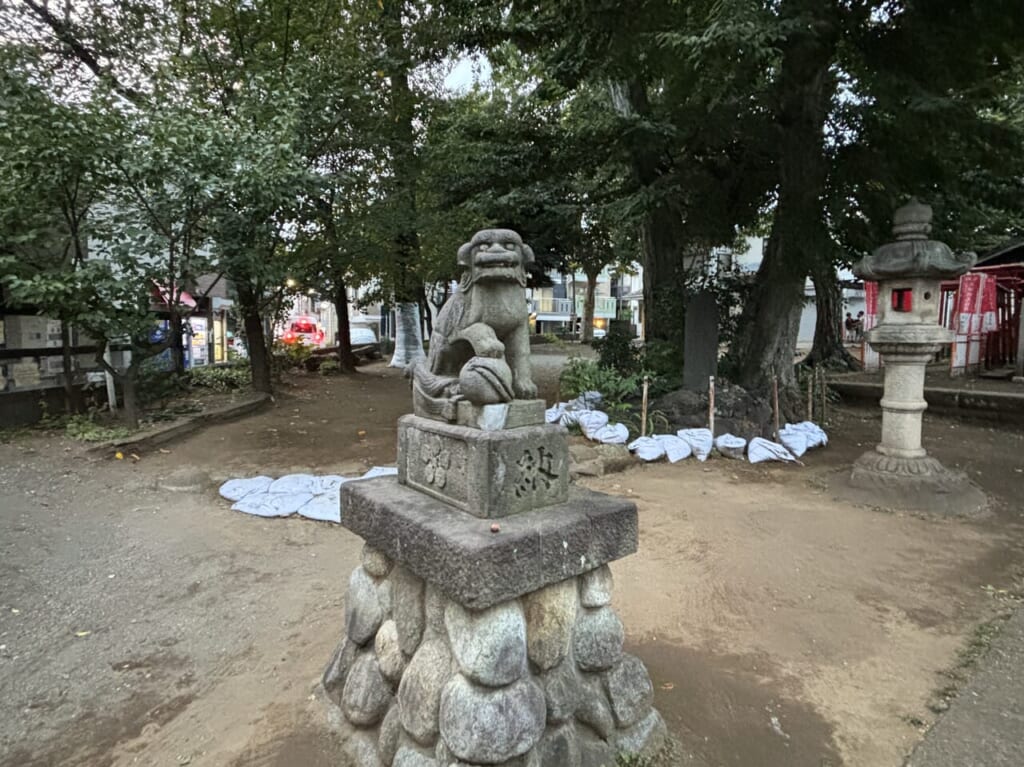北野神社狛犬2