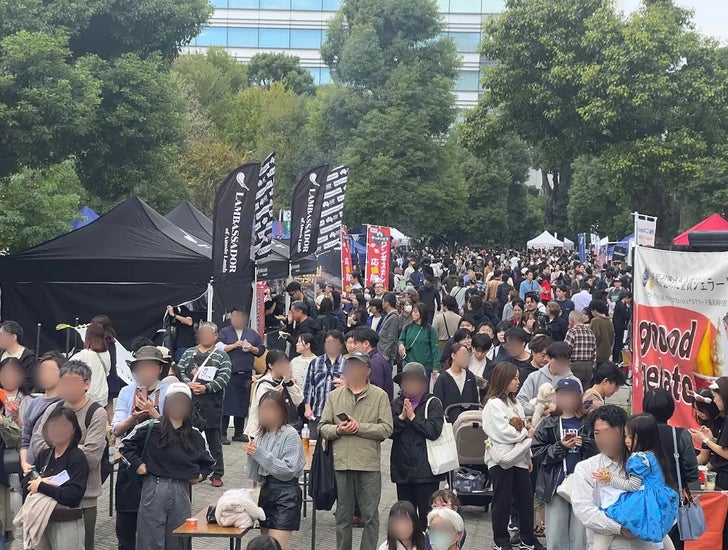 2025年の羊フェスタの会場